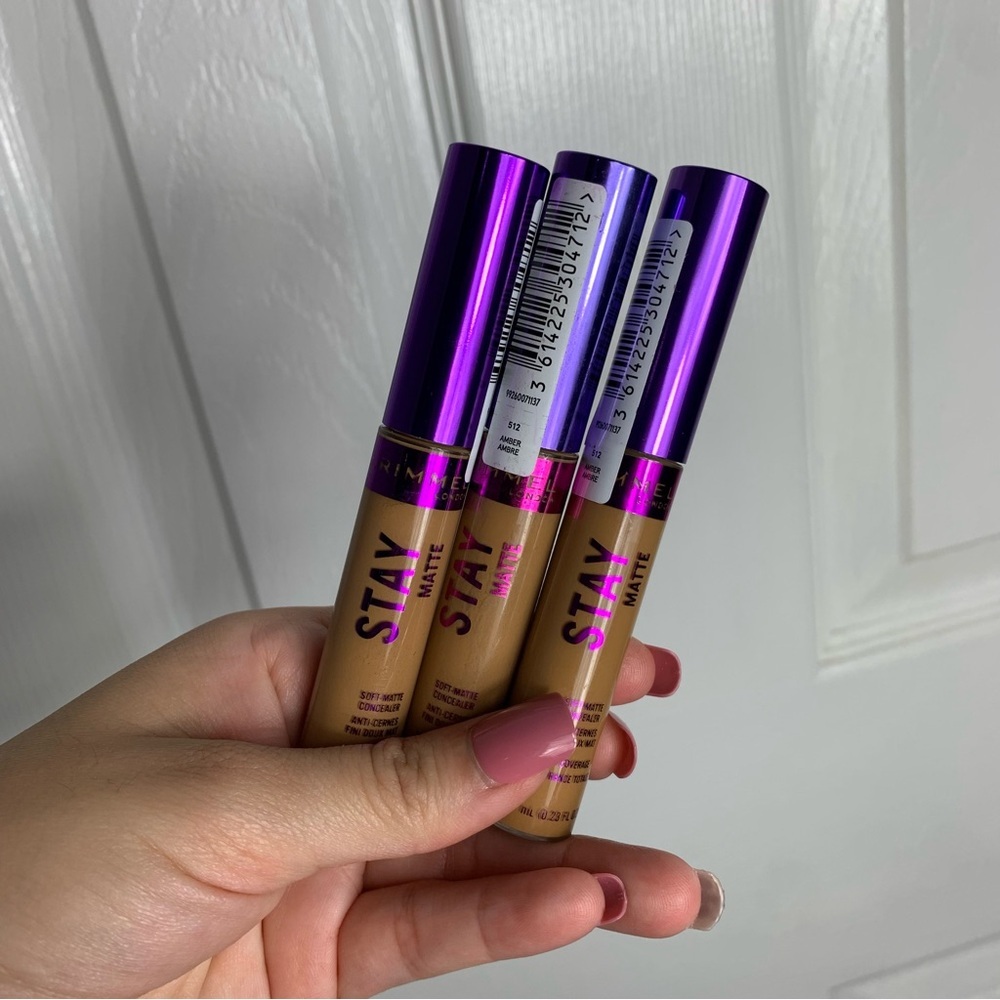 Rimmel London Stay Matte Concealer 512 Amber Bundle
